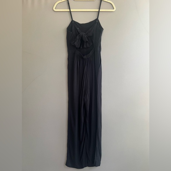 Abercrombie & Fitch Black Tie-Back Jumpsuit - Picture 3 of 8